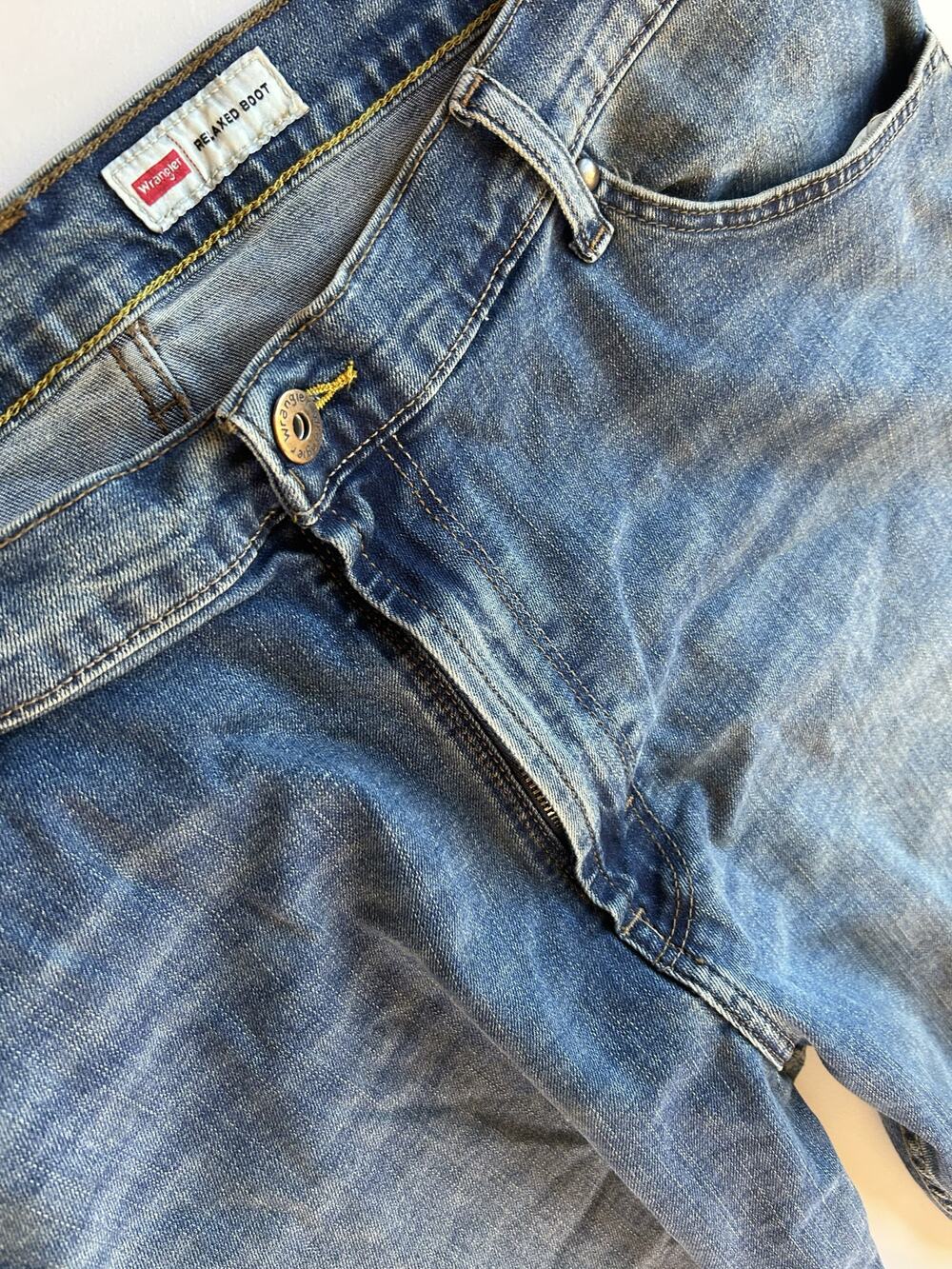 Wrangler Relaxed Boot Jeans - Men's 40x32 - Medium Wash